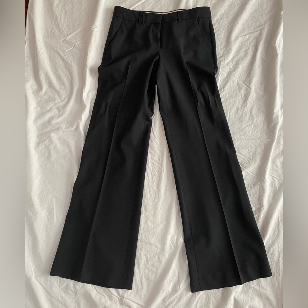 Theory Emery Tailor Wide leg Pants black size 2